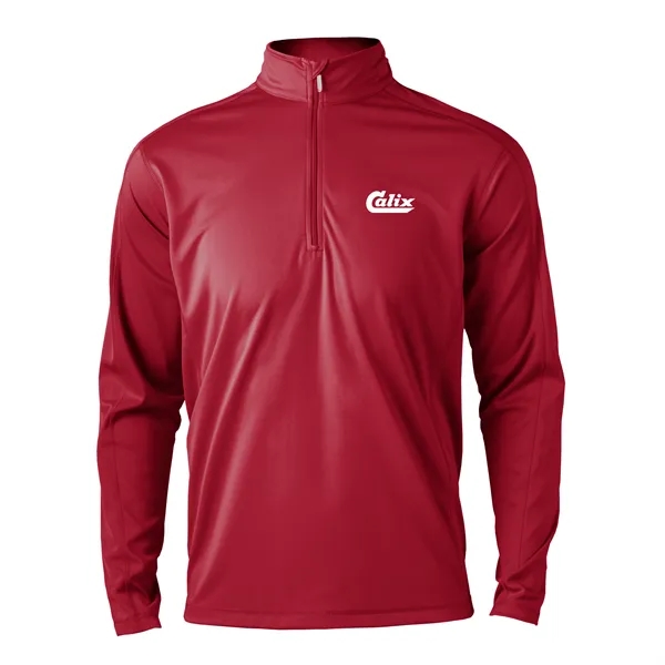 Red color option for Omni Men's Boston 1/4 Zip