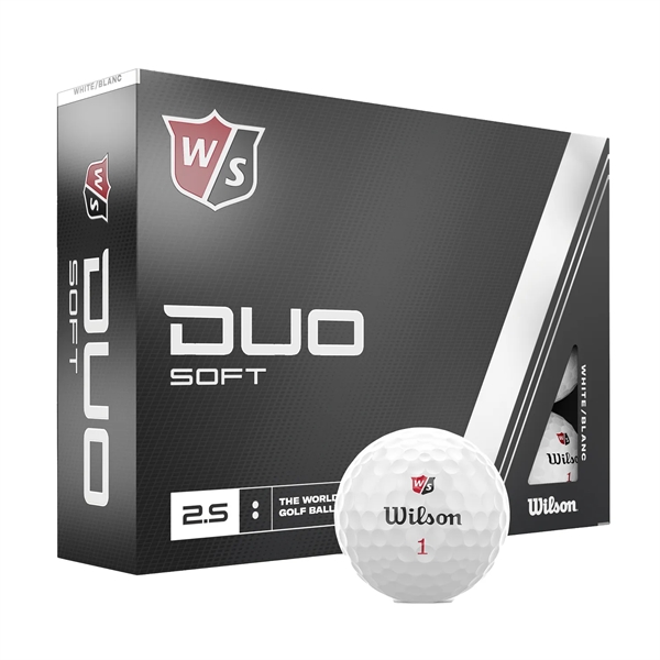 White color option for Wilson Duo Soft Golf Ball   Factory Direct