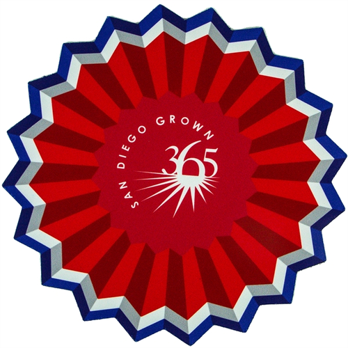 Main photo of Sunburst Shape Soft Mouse Pad