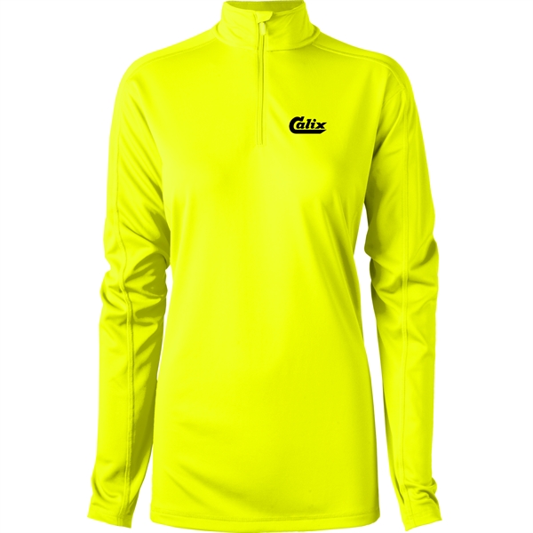 Neon Yellow color option for Omni Women's Boston 1/4 Zip