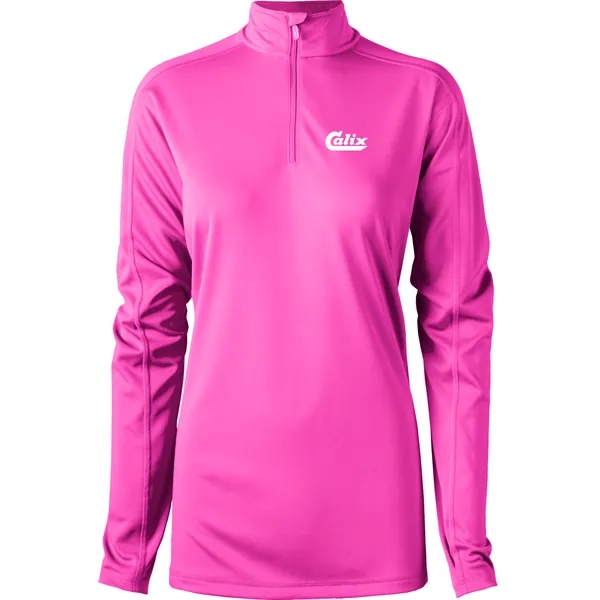 Raspberry Ice color option for Omni Women's Boston 1/4 Zip