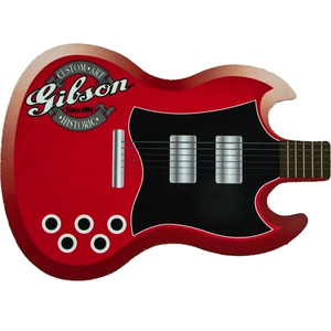 Photo of Guitar Shape Soft Mouse Pad 8.71"X 6.17"X 0.125"