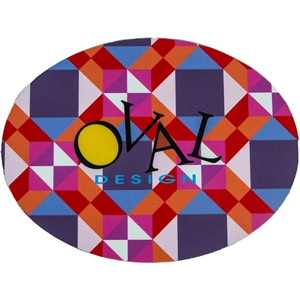 Photo of Oval Shape Soft Mouse Pad 9"X 6.75"X 0.125"