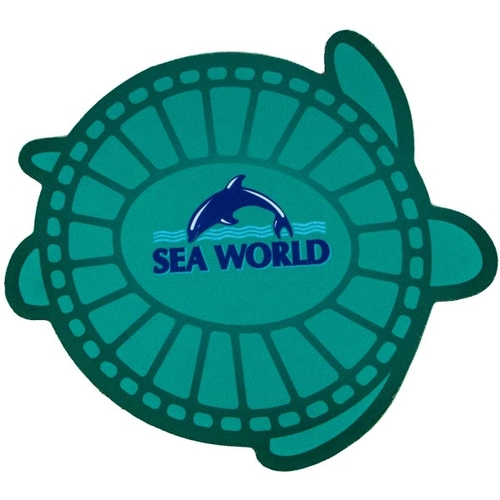 Main photo of Turtle Shape Soft Mouse Pad 7.96"X7.71"X0.125"