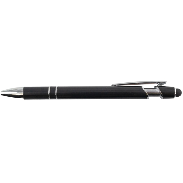 Black color option for Plastic Barrel Stylus Pen
