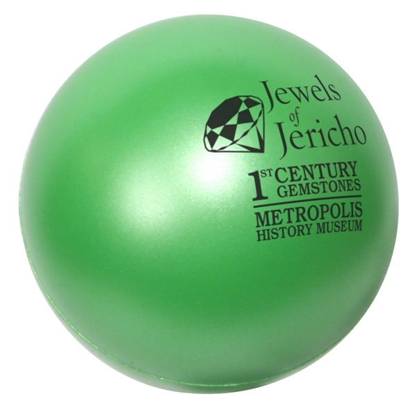 Iridescent Green color option for Jewel Stress Ball