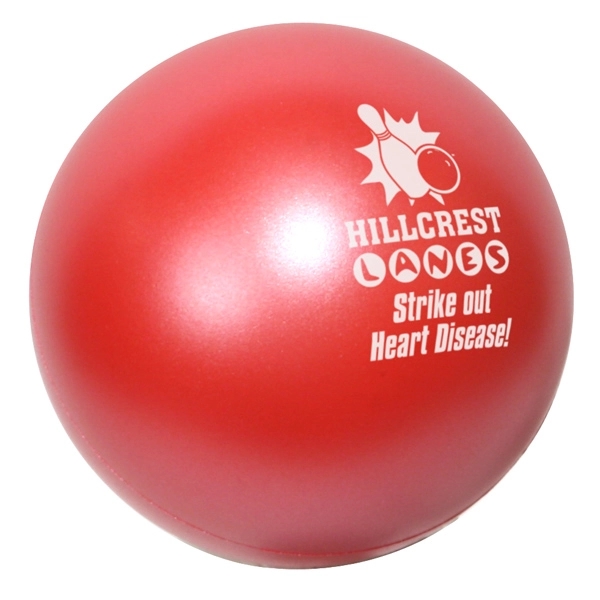 Iridescent Red color option for Jewel Stress Ball
