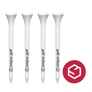 Photo of 4 Bio Composite Golf Tees W/ 1 Ball Marker