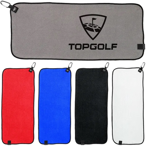 Photo of 28" X 12" Magnetic Waffle Golf Towel