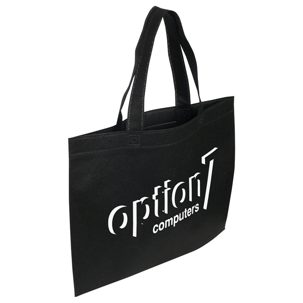 Dark Black color option for Landscape Recycle Shopping Bag