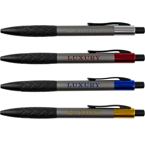 Photo of 2 Tone Metal Pen W/ Silicon Grip