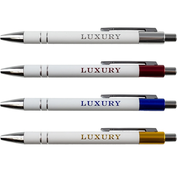Silver 10101C color option for 2 Tone Super Glide Metal Pen