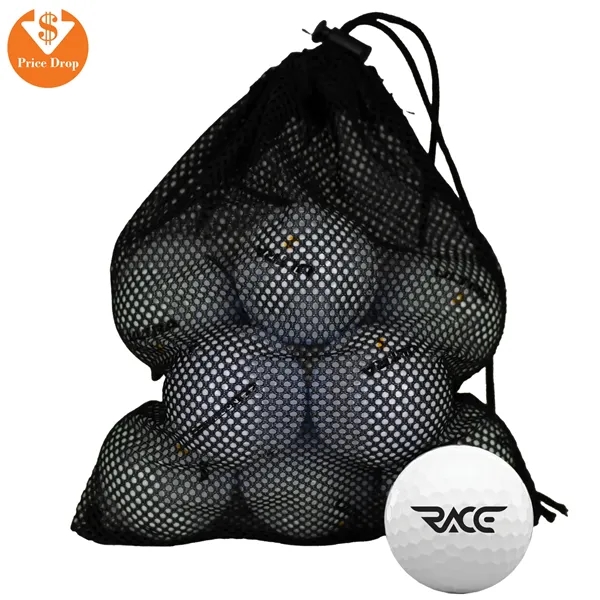 Assorted color option for Mesh Bag W/ 1 Dozen Wilson Ultra Golf Ball