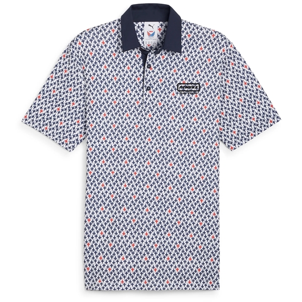 Navy Blue color option for Puma Mens Volition Jets Polo