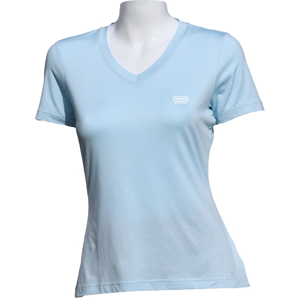 Heather Sky color option for Anderson Ord Lady Butter T