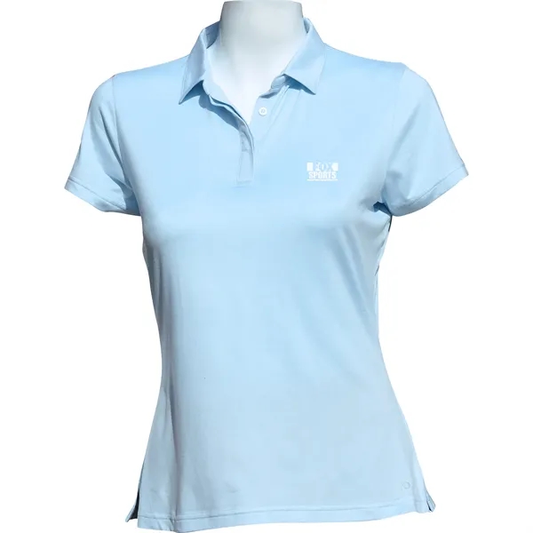 Light Blue color option for Anderson Ord Womens Solid Polo