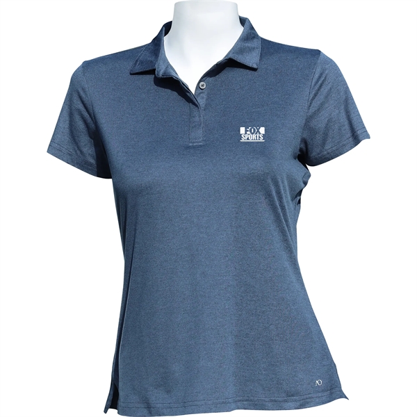 Navy color option for Anderson Ord Womens Solid Polo