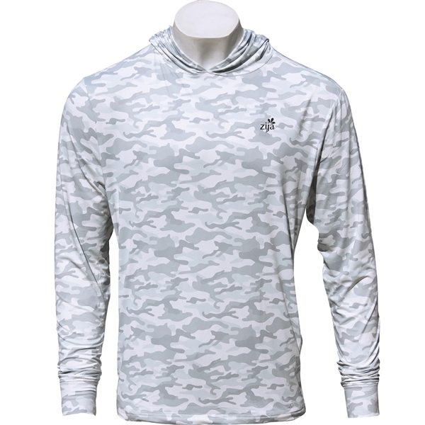 White Camo color option for Anderson Ord Blacks Beach Mens Hoodie