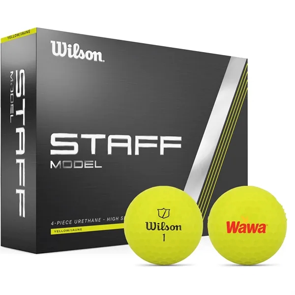 Yellow color option for Wilson Staff Model Golf Ball