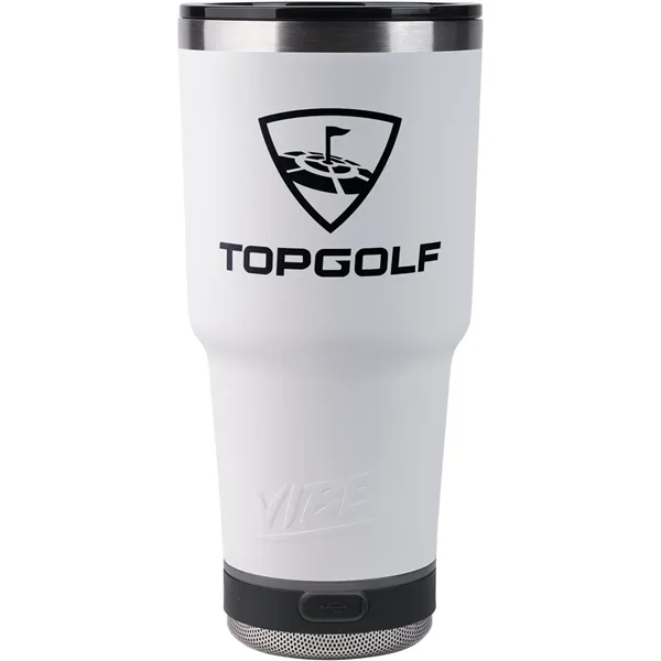 White color option for Vibe 28 Oz Tumbler W/ Bluetooth® Speaker