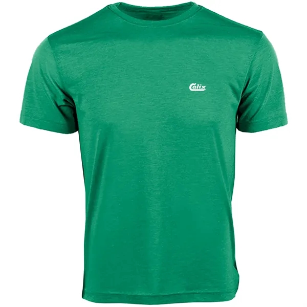 Irish Heather color option for Omni Recycled Tri Blend Tee