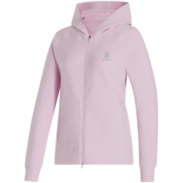 Pink color option for Foot Joy Womens Full Zip Ottoman Hoodie
