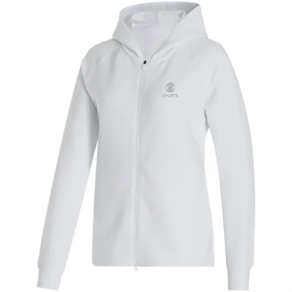 White color option for Foot Joy Womens Full Zip Ottoman Hoodie