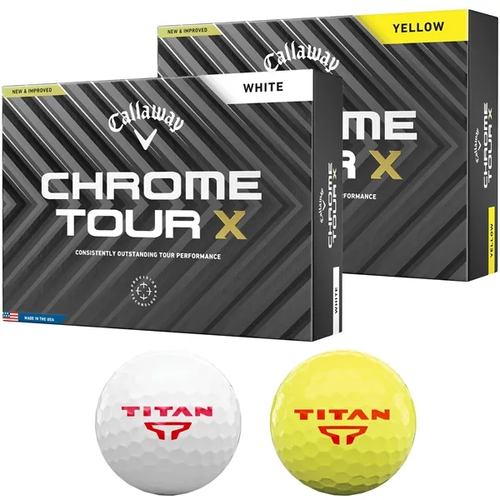Main photo of Callaway Chrome Tour X Golf Ball