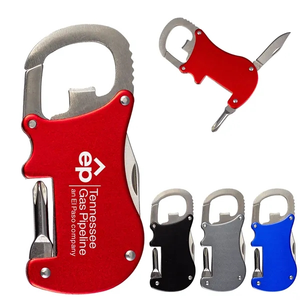 Photo of Bottle Opener Carabiner With Screwdriver & Knife