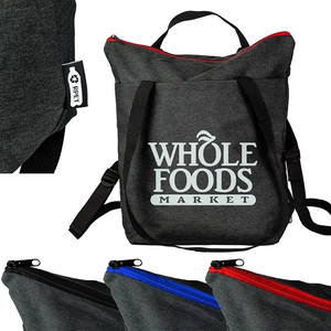 Photo of Eco Conscious 10" X 4" X 15"Rpet Tote/Backpack