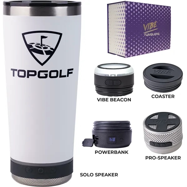 White color option for Vibe 18oz Tumbler Kit