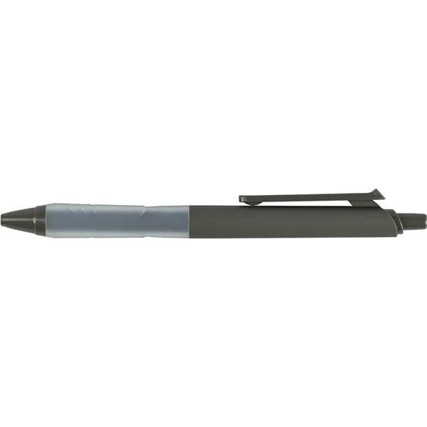 Gray color option for Recycled Soft Touch Pen With Silicone Grip