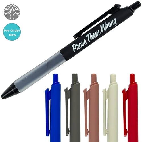 Main photo of Recycled Soft Touch Pen With Silicone Grip