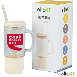 Photo of 18 Oz Ello Glass Travel Mug