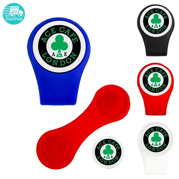 Red color option for Magnetic Golf Ball Marker Clip