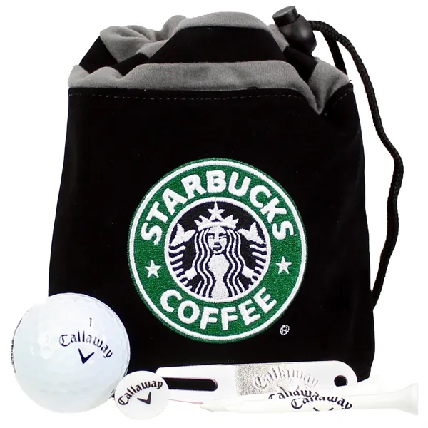 Black color option for Callaway 6 Ball Pouch With Tee Pack