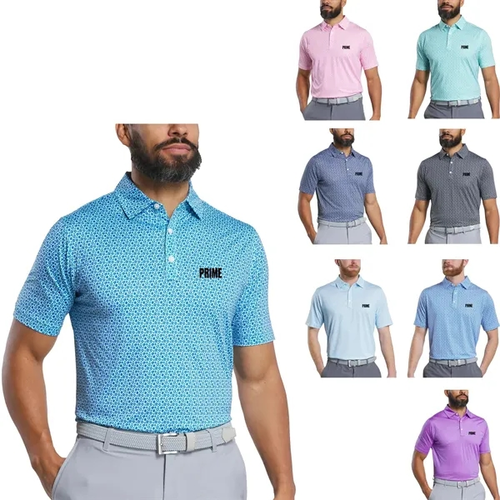 Main photo of Foot Joy Men's Allover Floral Print Polo