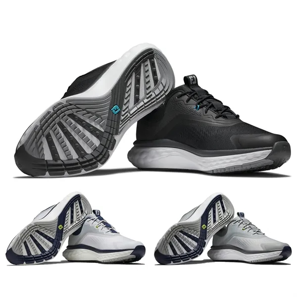 Black-White color option for Foot Joy Men's Quantum Golf Shoes