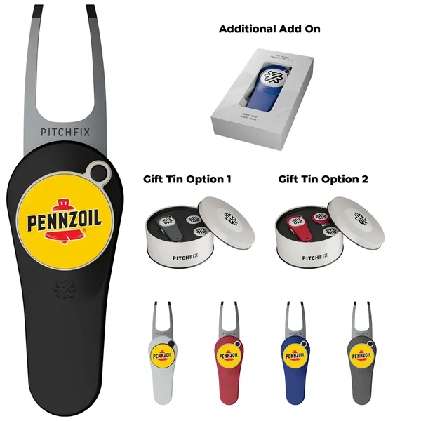 Gunmetal color option for Pitch Fix Original Divot Tool