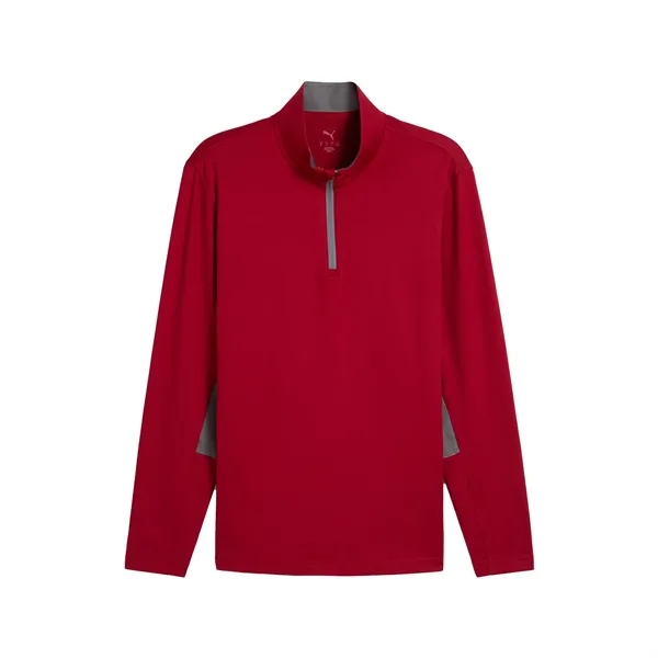 Crimson color option for Puma Pure 2.0 Men's 1/4 Zip