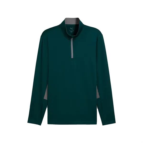 Dark Myrtle color option for Puma Pure 2.0 Men's 1/4 Zip