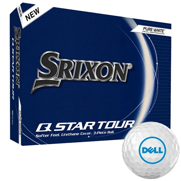 White color option for Srixon Q Star Tour Golf Balls