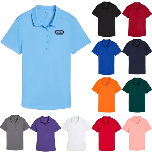 Main photo of Puma Women's Solid Short Sleeve Polo