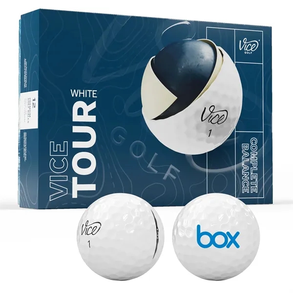 White color option for Vice Tour Golf Balls