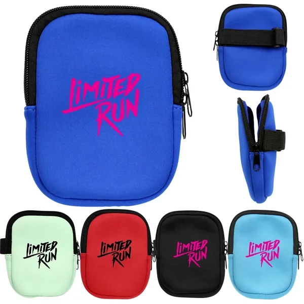 Blue color option for Recycled Water Bottle Pouch