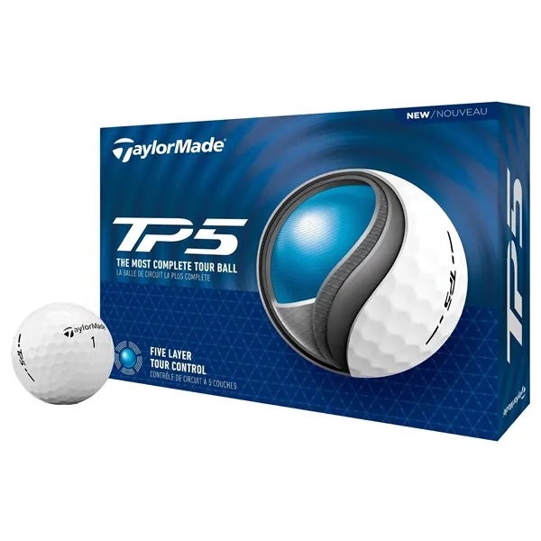 White color option for Taylor Made Tp5 Golf Ball