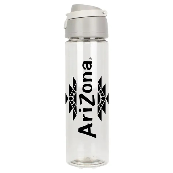 Gray color option for 24 Oz Plastic Water Bottle 