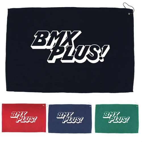 Main photo of 16" X 25" Rpet Hemmed Golf Towel With Hook & Grommet