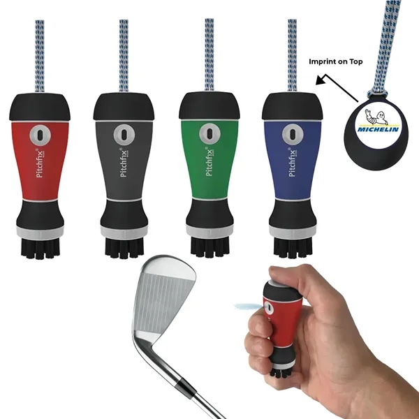Gunmetal color option for Pitch Fix Golf Club Cleaner