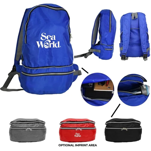 Main photo of Recycled 2 In 1 Backpack & Waist Pack